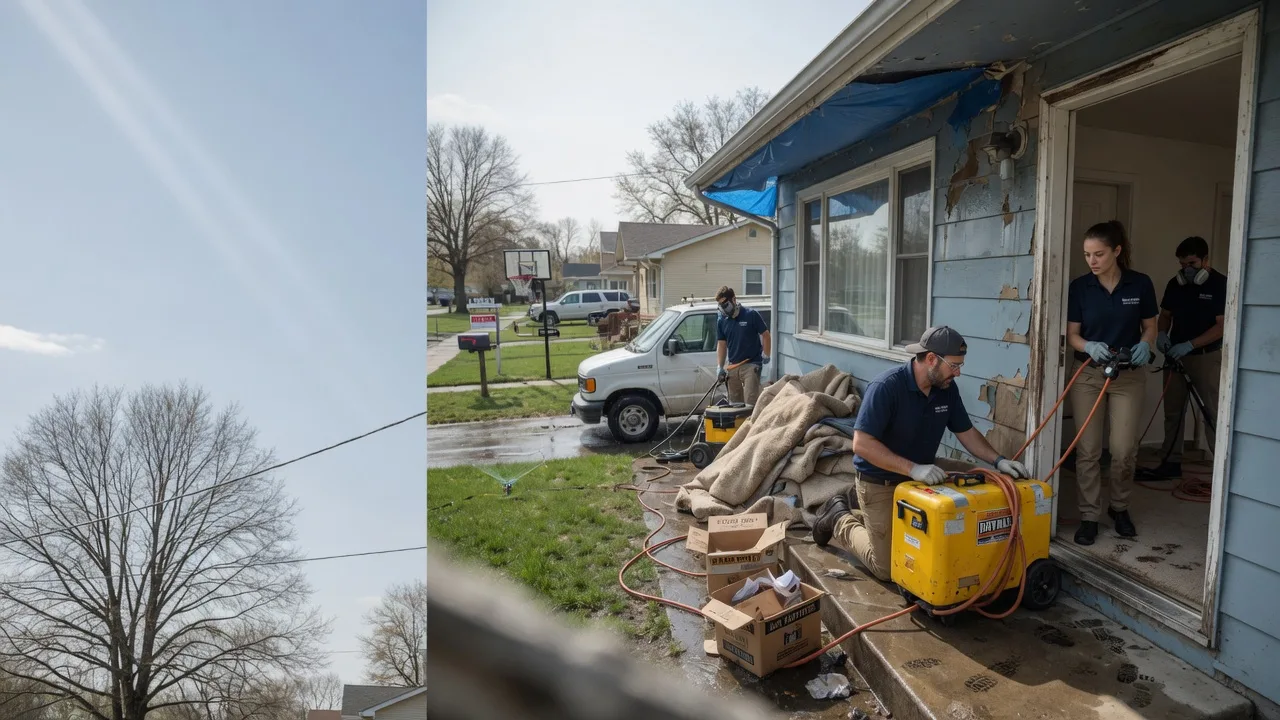 Basement Flood Cleanup in Elliston, MT near me